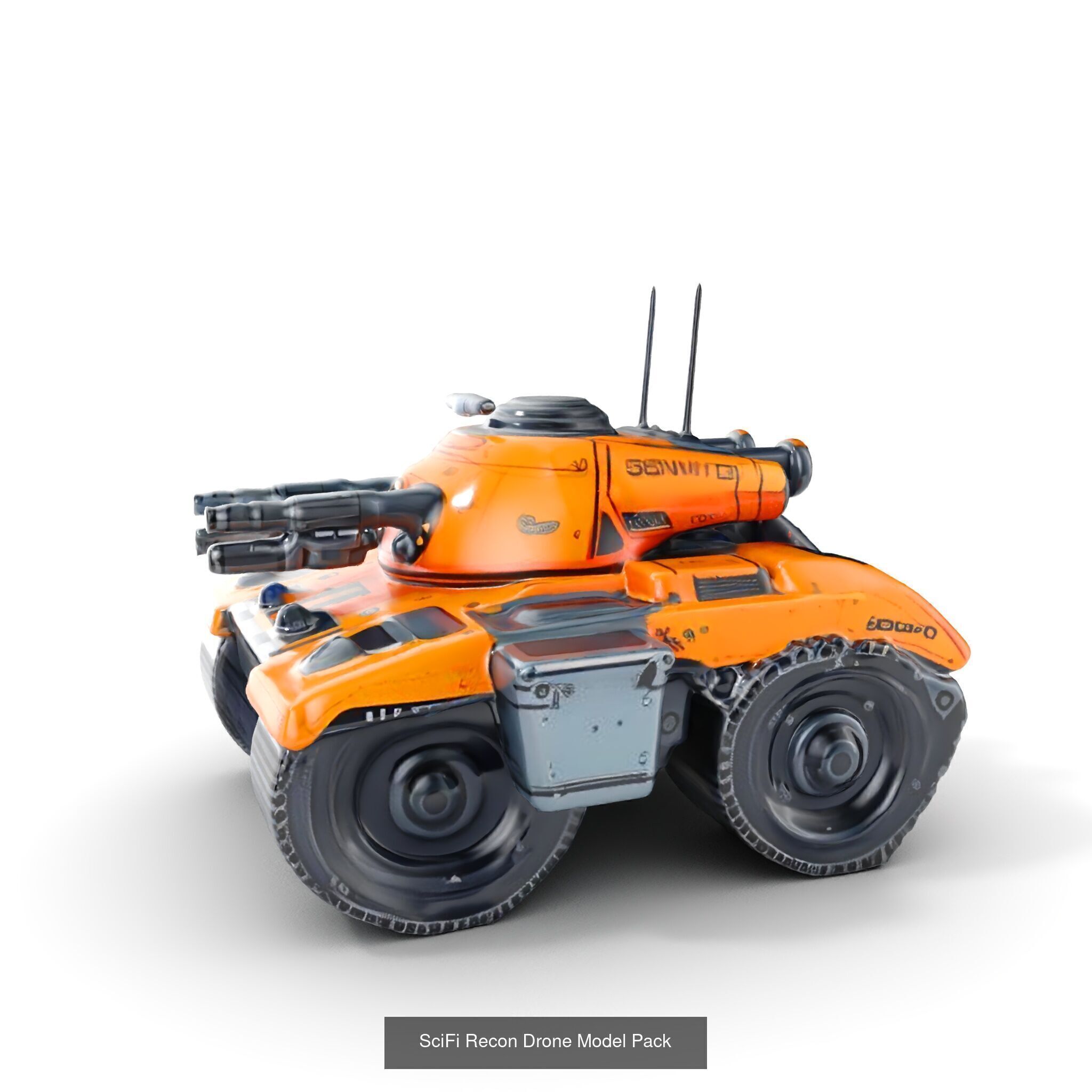 Futuristic SciFi Tanks Collection _31