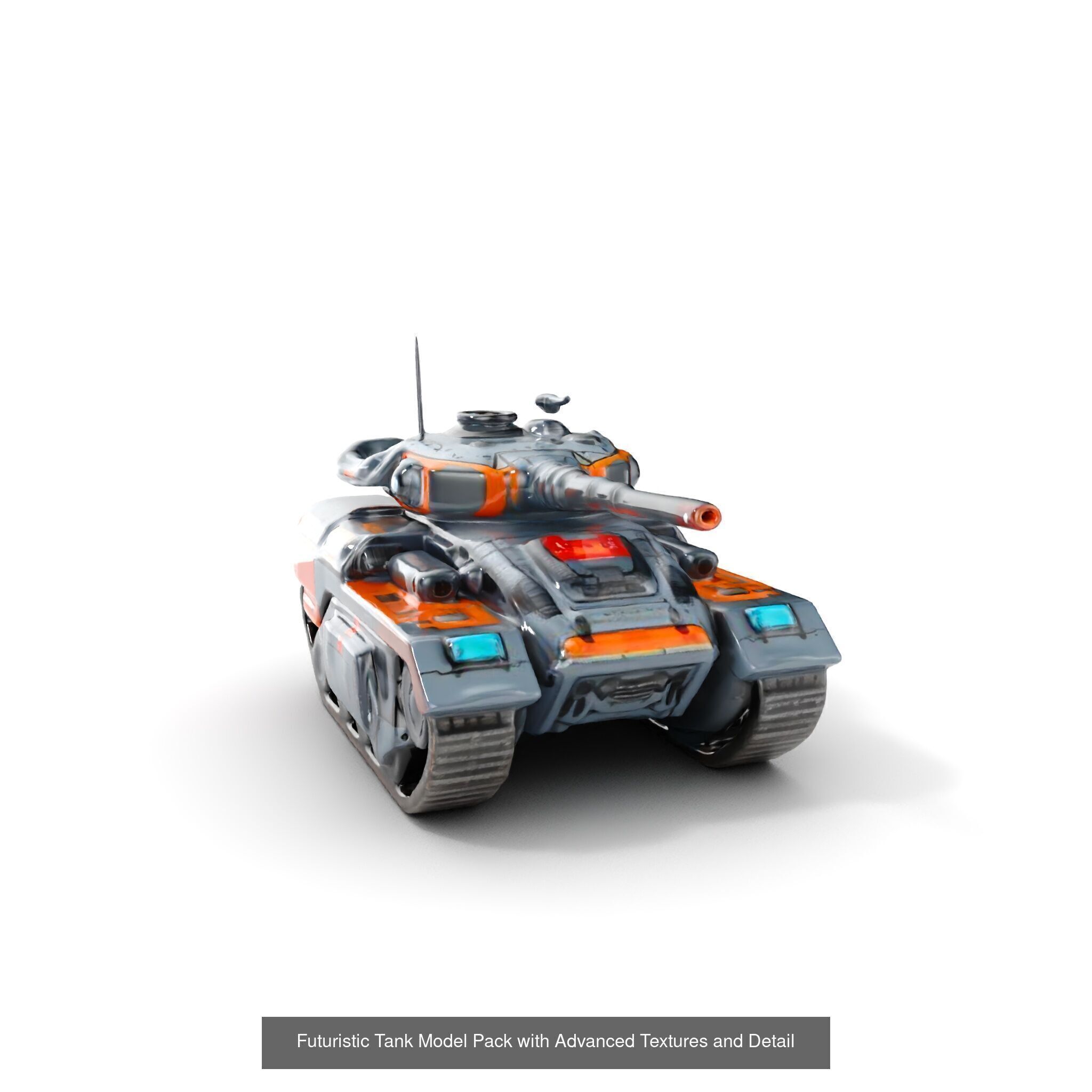 Futuristic SciFi Tanks Collection _38