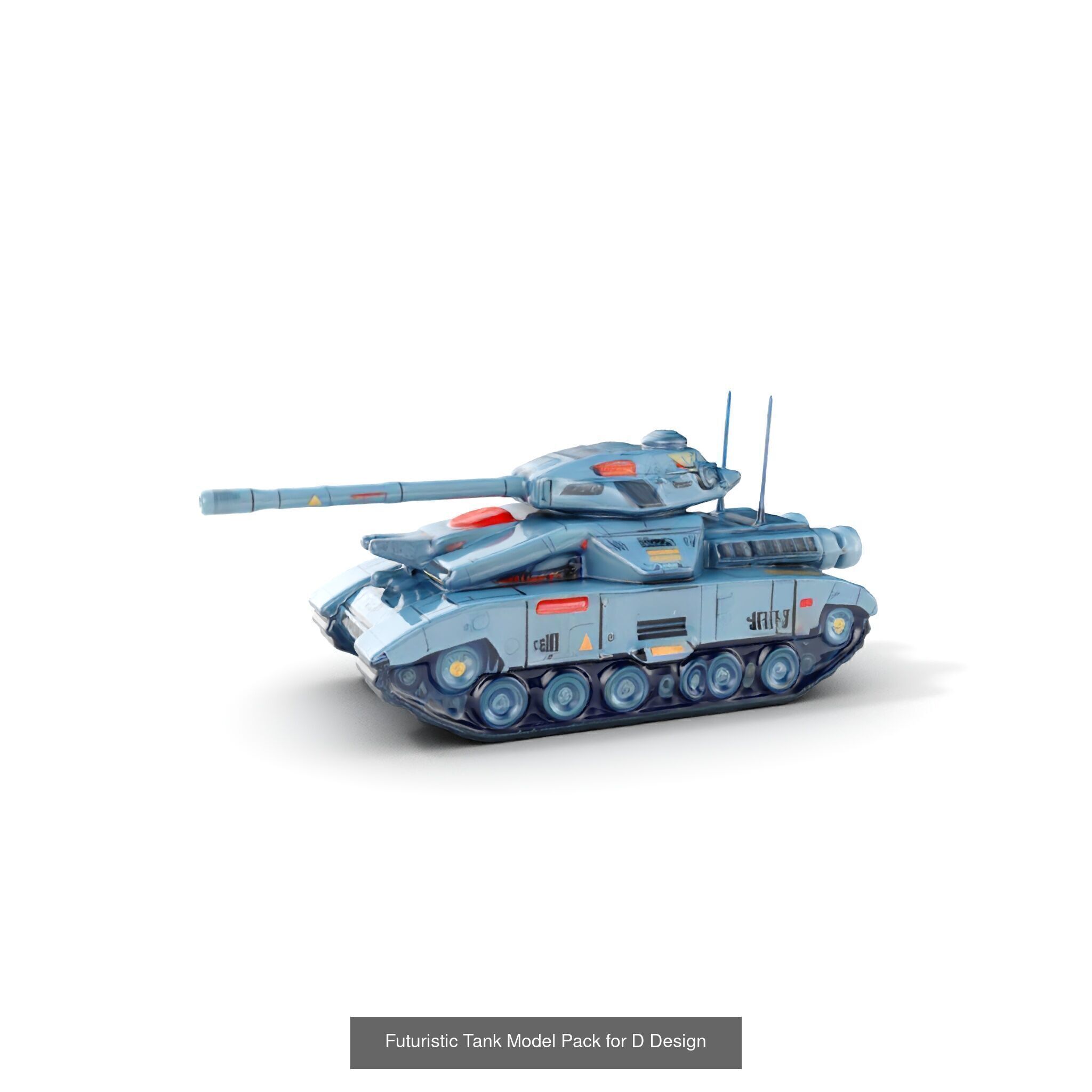 Futuristic SciFi Tanks Collection _35