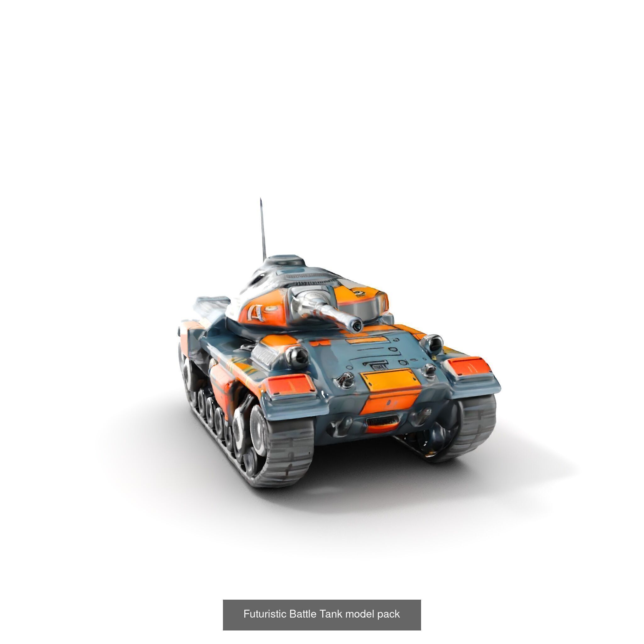 Futuristic SciFi Tanks Collection _32