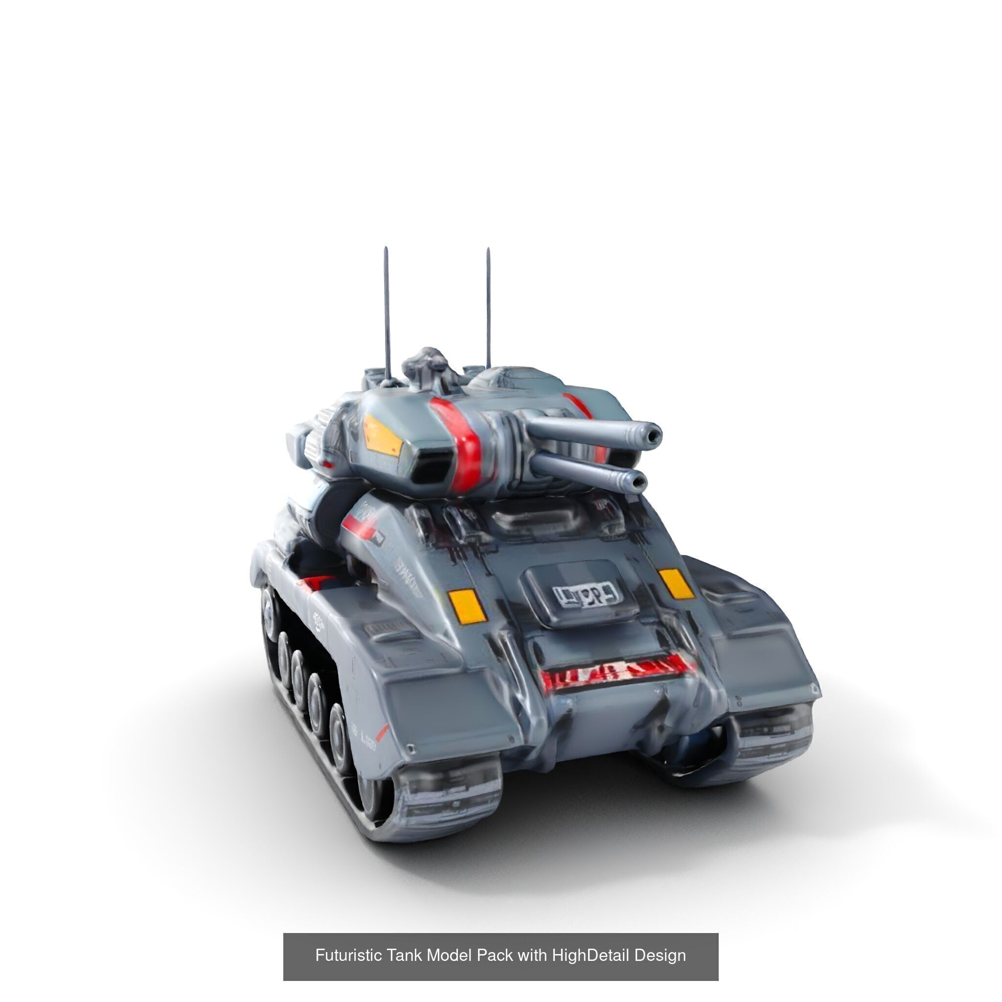 Futuristic SciFi Tanks Collection _39