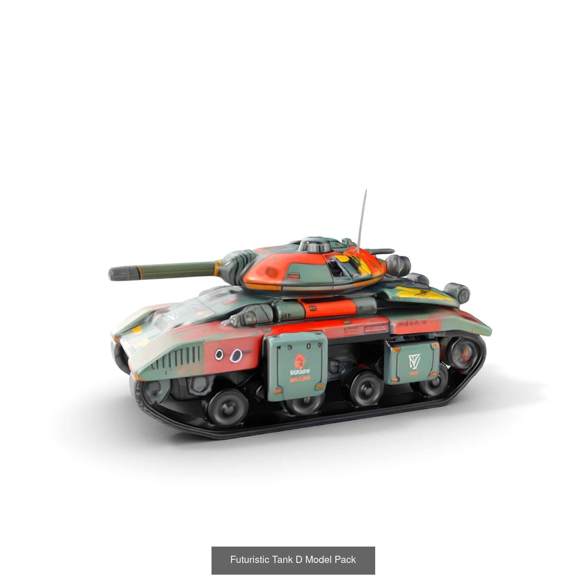 Futuristic SciFi Tanks Collection _34
