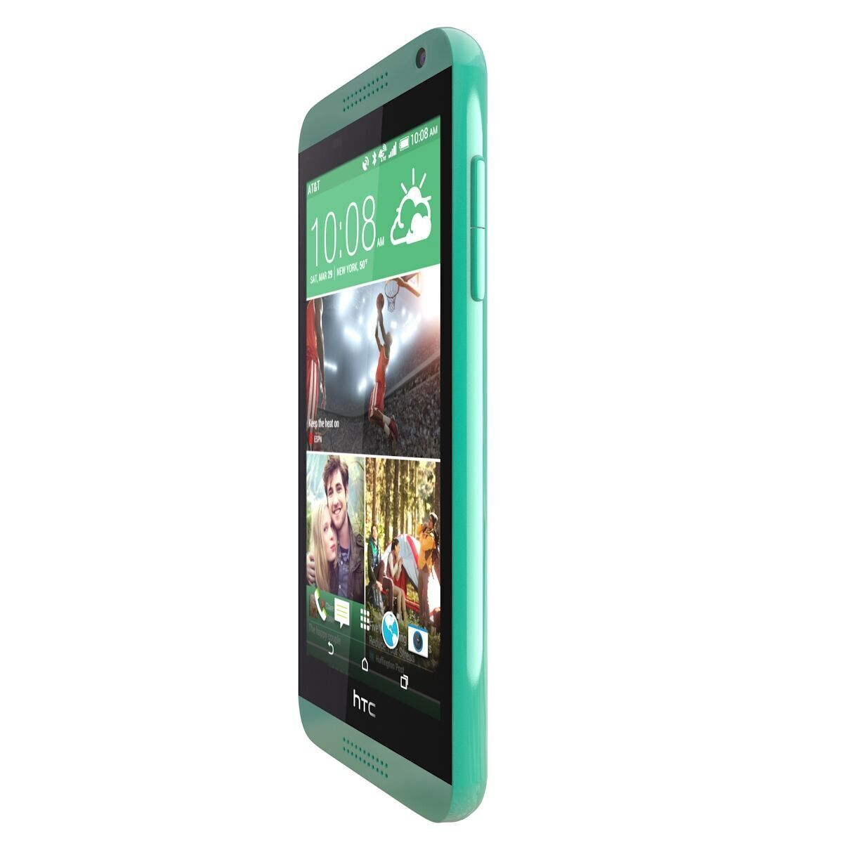 Htc desire 610 Green 3D model_5