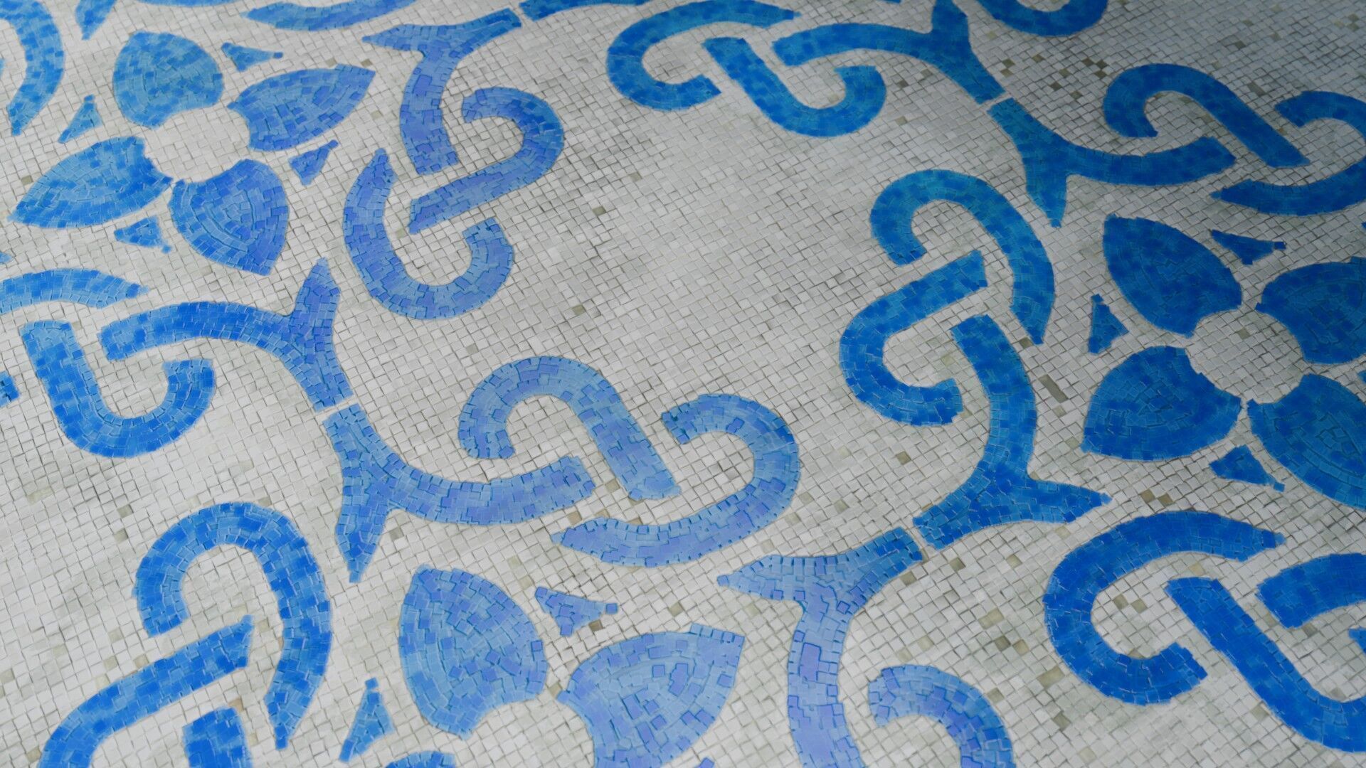 Mosaic Tiles Pattern 2 Seamless PBR Material Texture_2