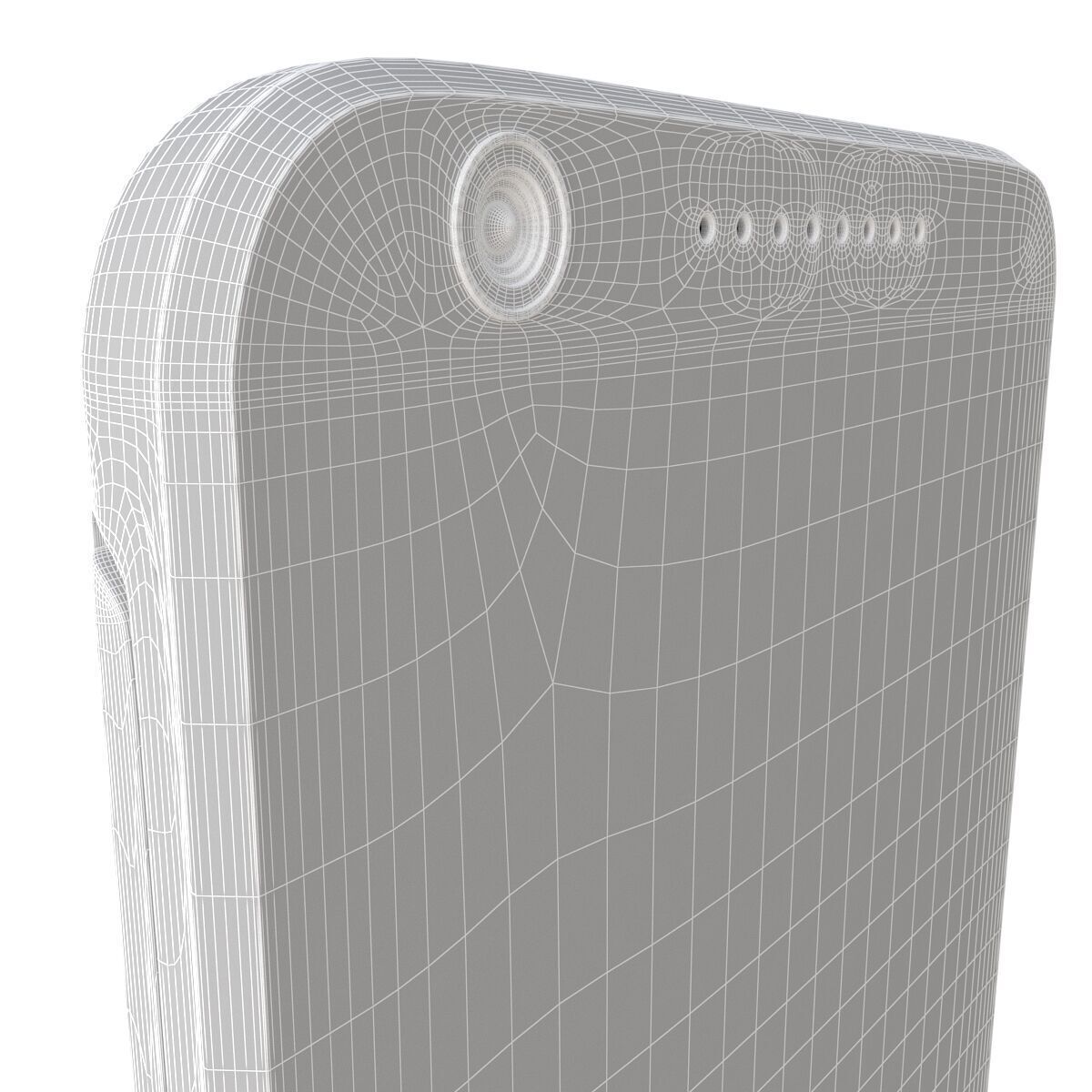 HTC Desire 626G White Birch 3D model_7