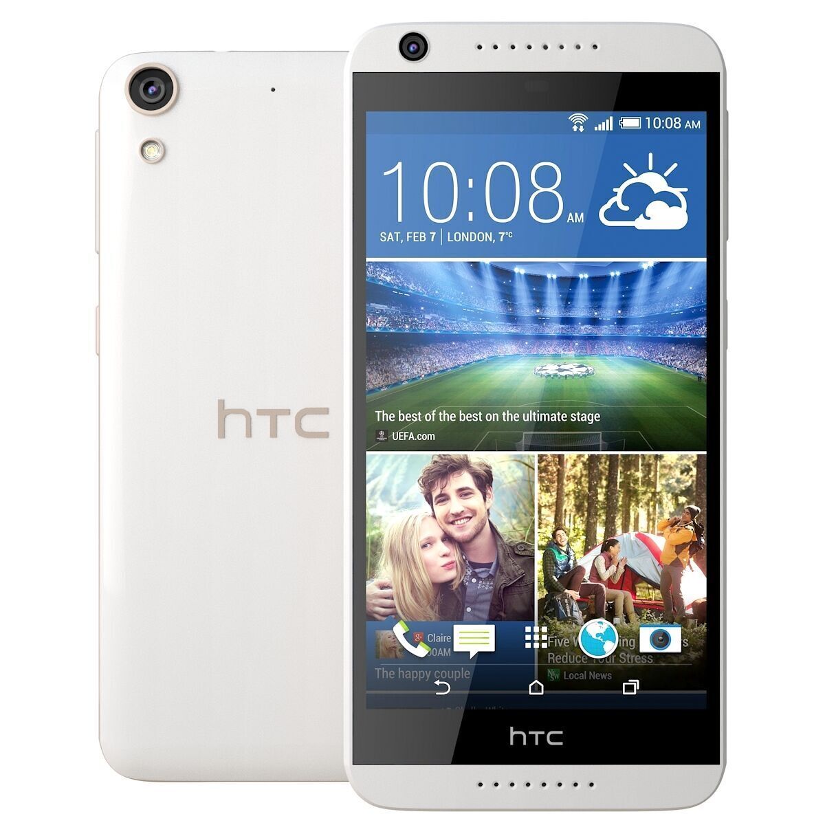 HTC Desire 626G White Birch 3D model_11