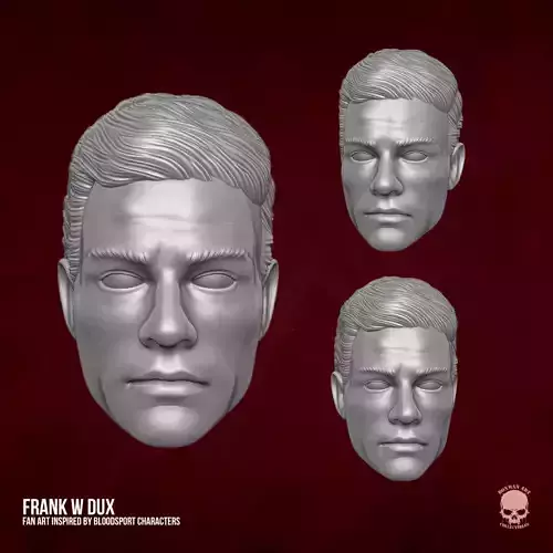 Frank W Dux - Blood Sport Fan Art STL For Action Figures