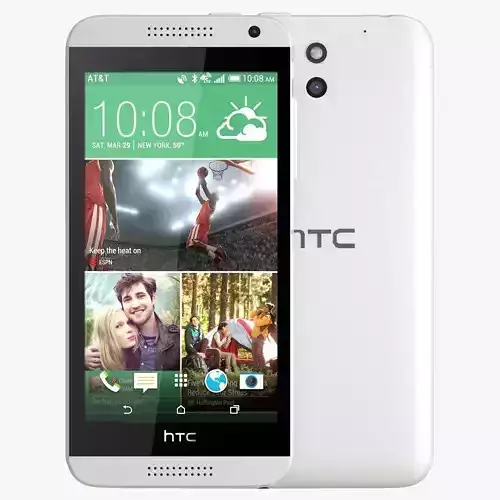 Htc desire 610 White 3D model