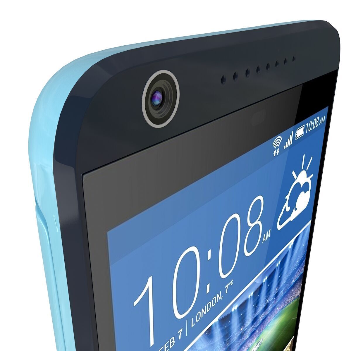 HTC Desire 626G Blue Lagoon 3D model_3