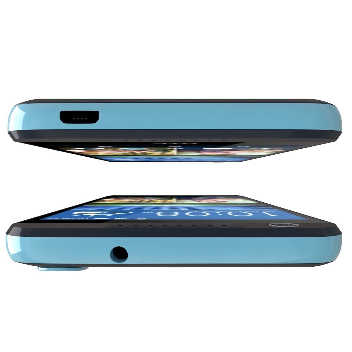 HTC Desire 626G Blue Lagoon 3D model_8