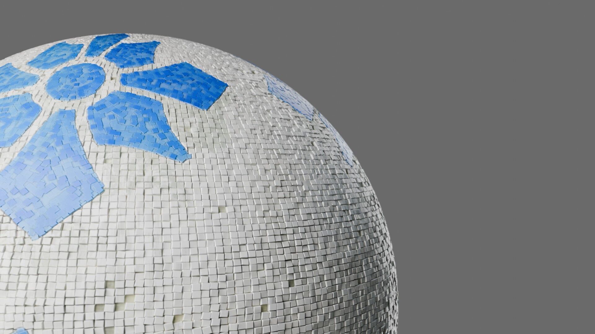 Mosaic Tiles Pattern 4 Seamless PBR Material Texture_5