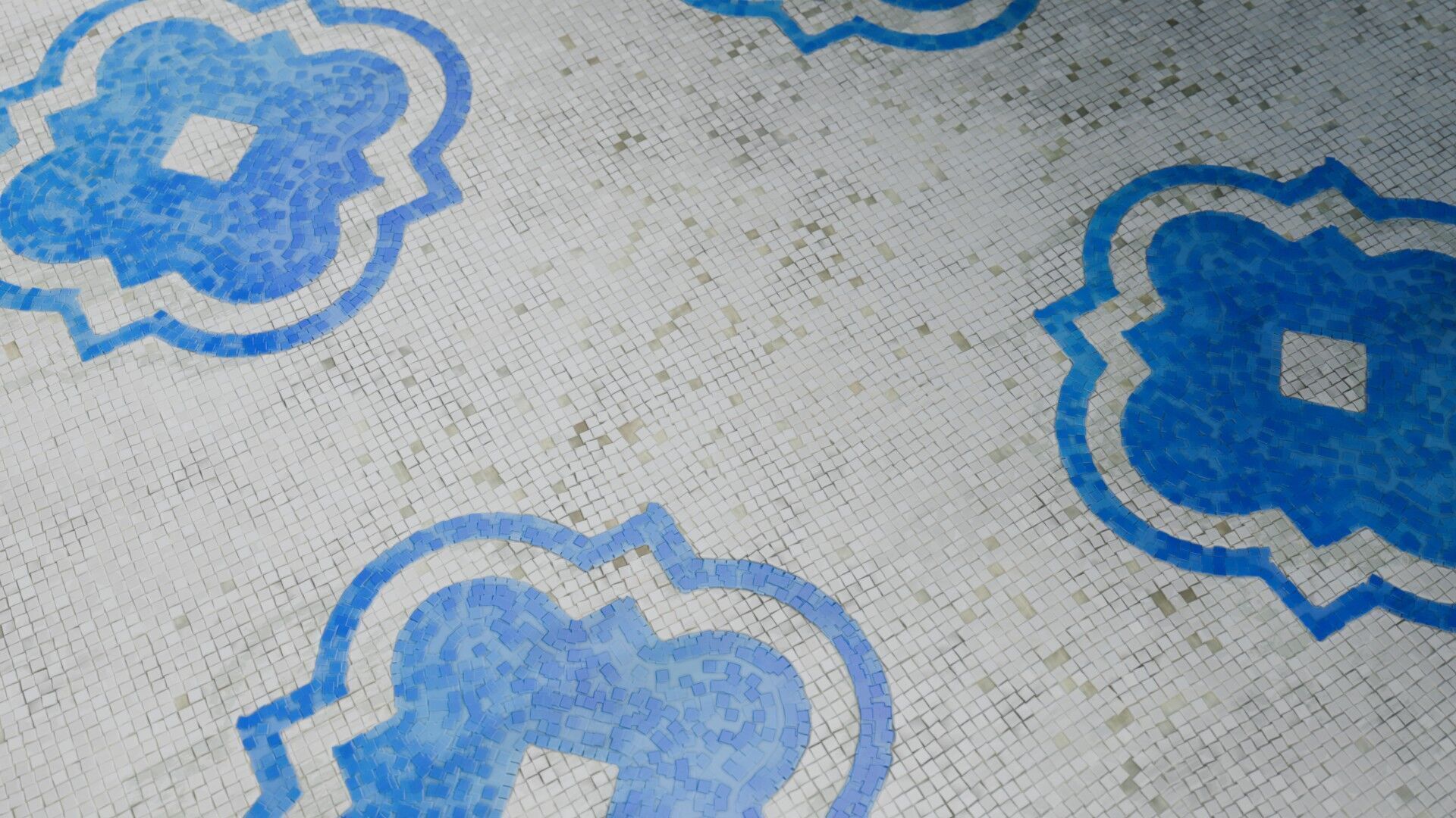 Mosaic Tiles Pattern 5 Seamless PBR Material Texture_2