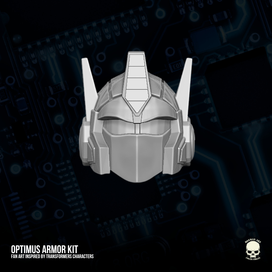 Optimus Armor Fan Art STL Files For Action Figures 3D print model_33
