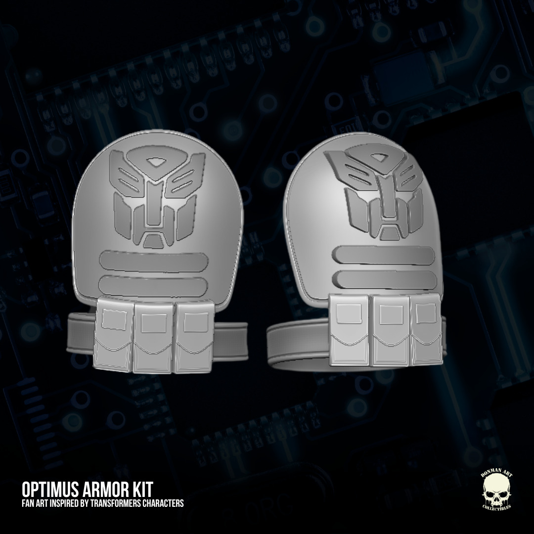 Optimus Armor Fan Art STL Files For Action Figures 3D print model_22