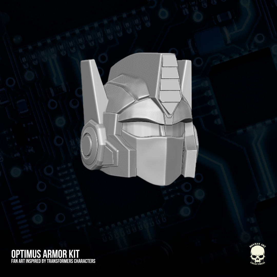 Optimus Armor Fan Art STL Files For Action Figures 3D print model_18