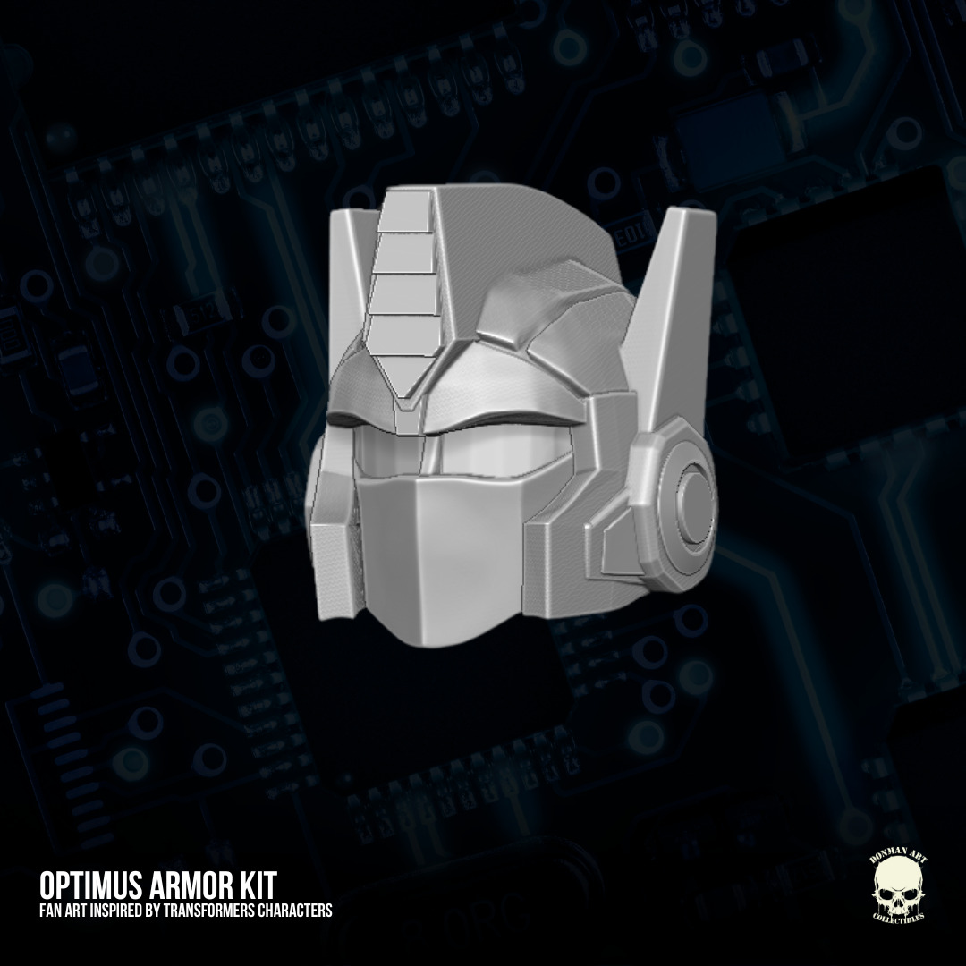 Optimus Armor Fan Art STL Files For Action Figures 3D print model_38