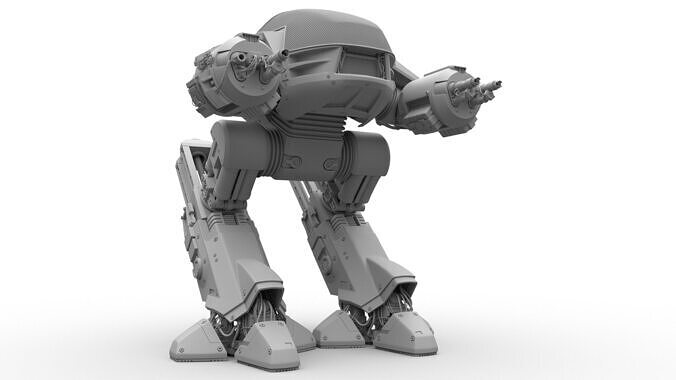 ED 209 3D model