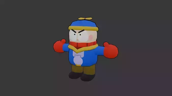 CARTMAN LOU FROM SOUTH PARK AND BRAWL STARS