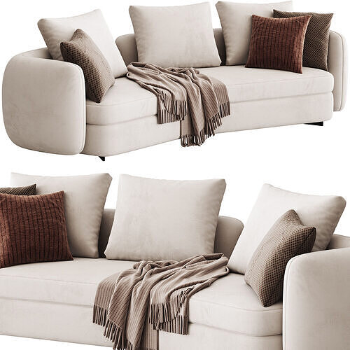 Poliform Saint-German Sofa 3D model
