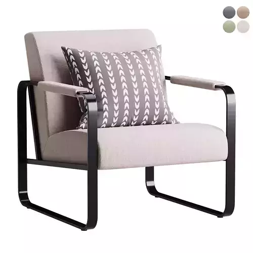 Armchair Sheffilton 3D model