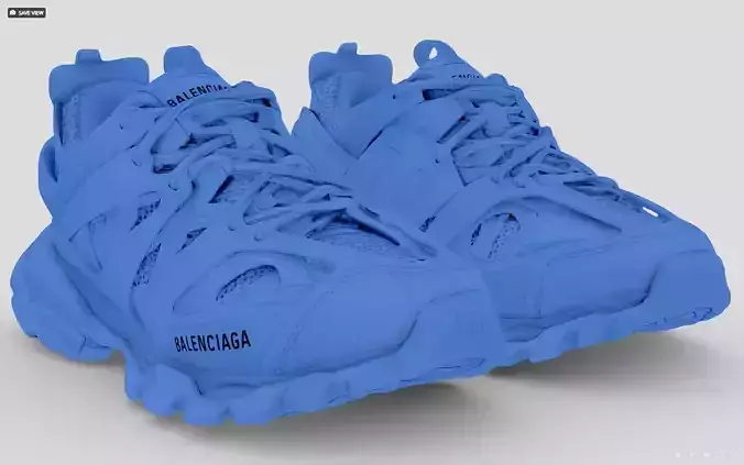 Balenciaga Track 3 Blue