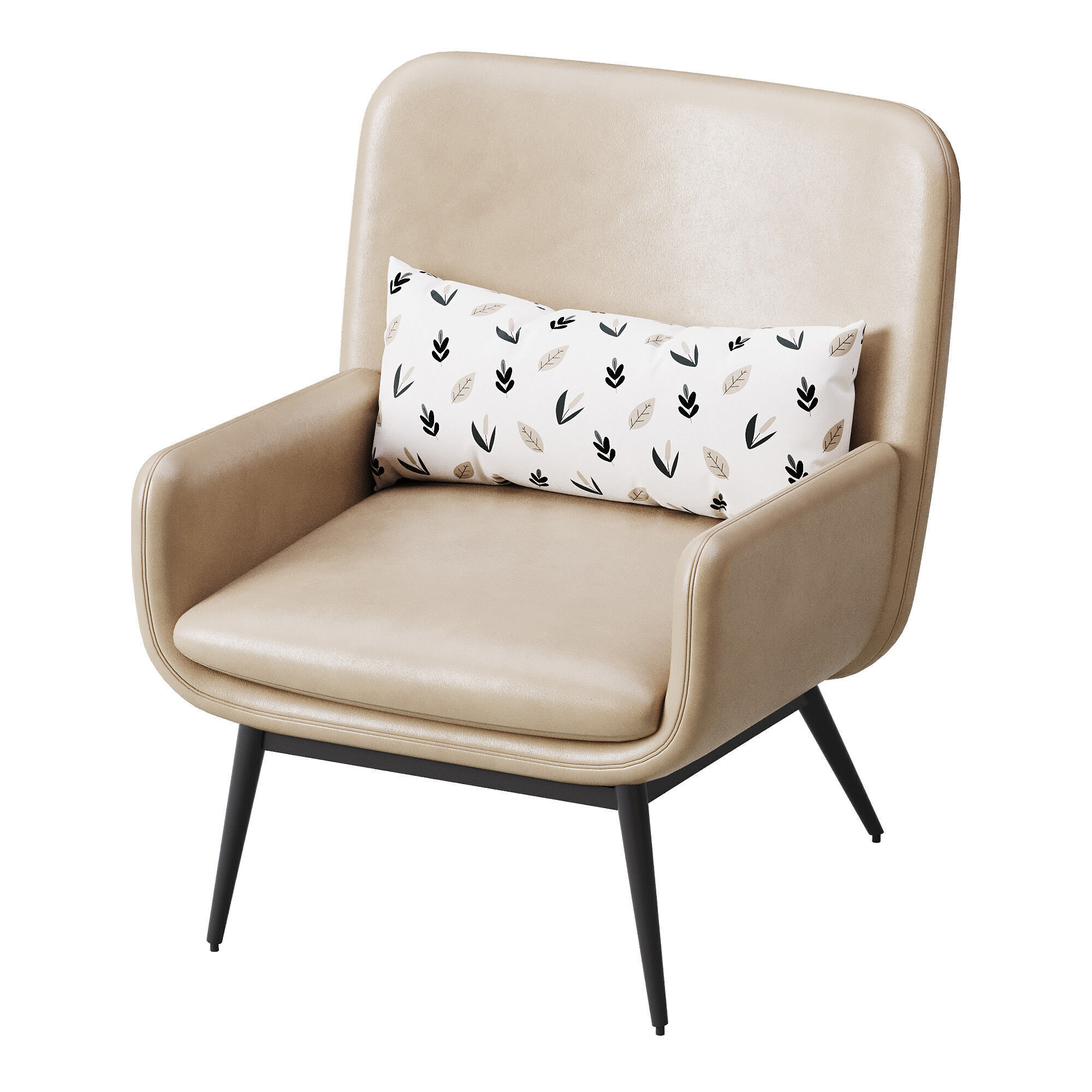 Cammy Armchair 3D model_12