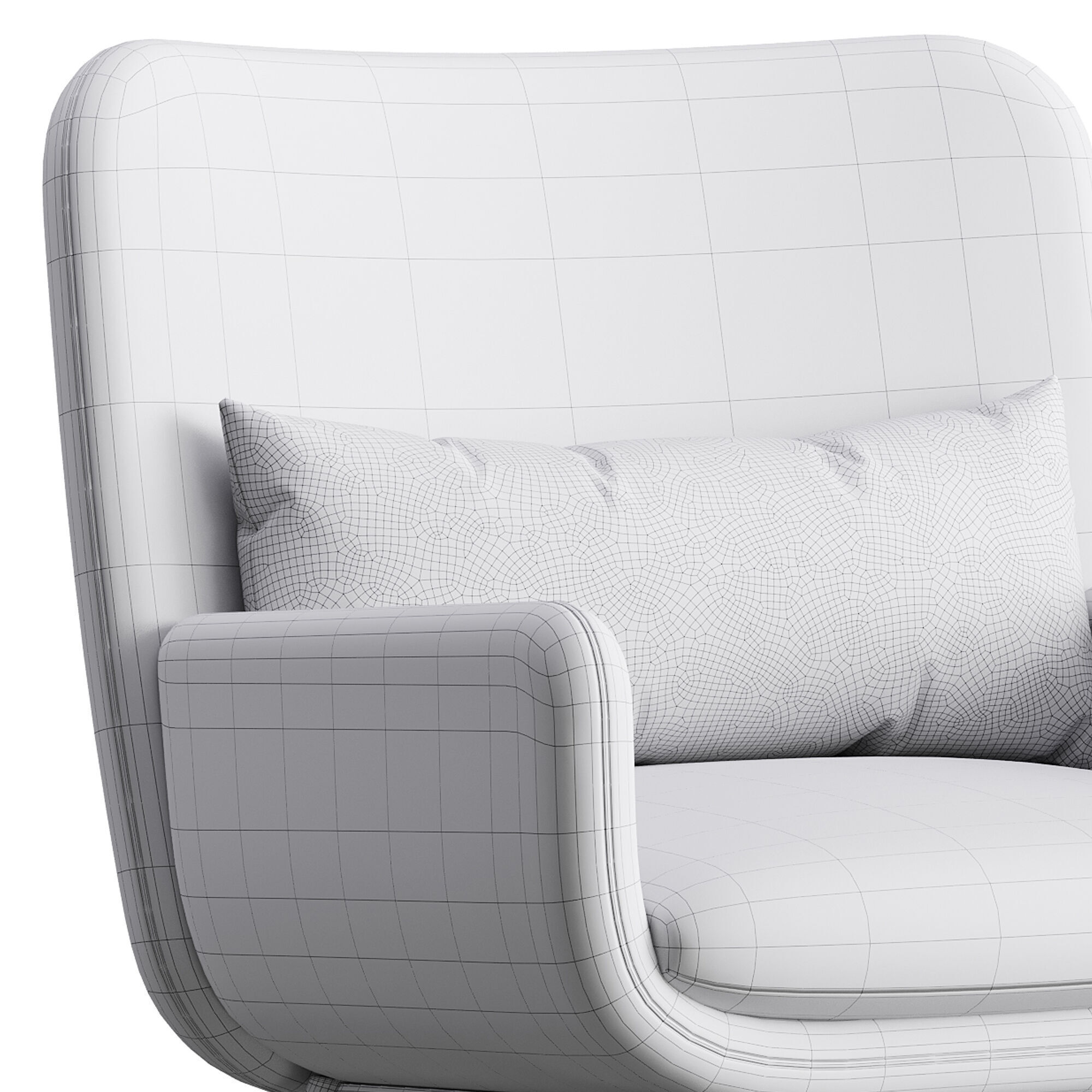 Cammy Armchair 3D model_14