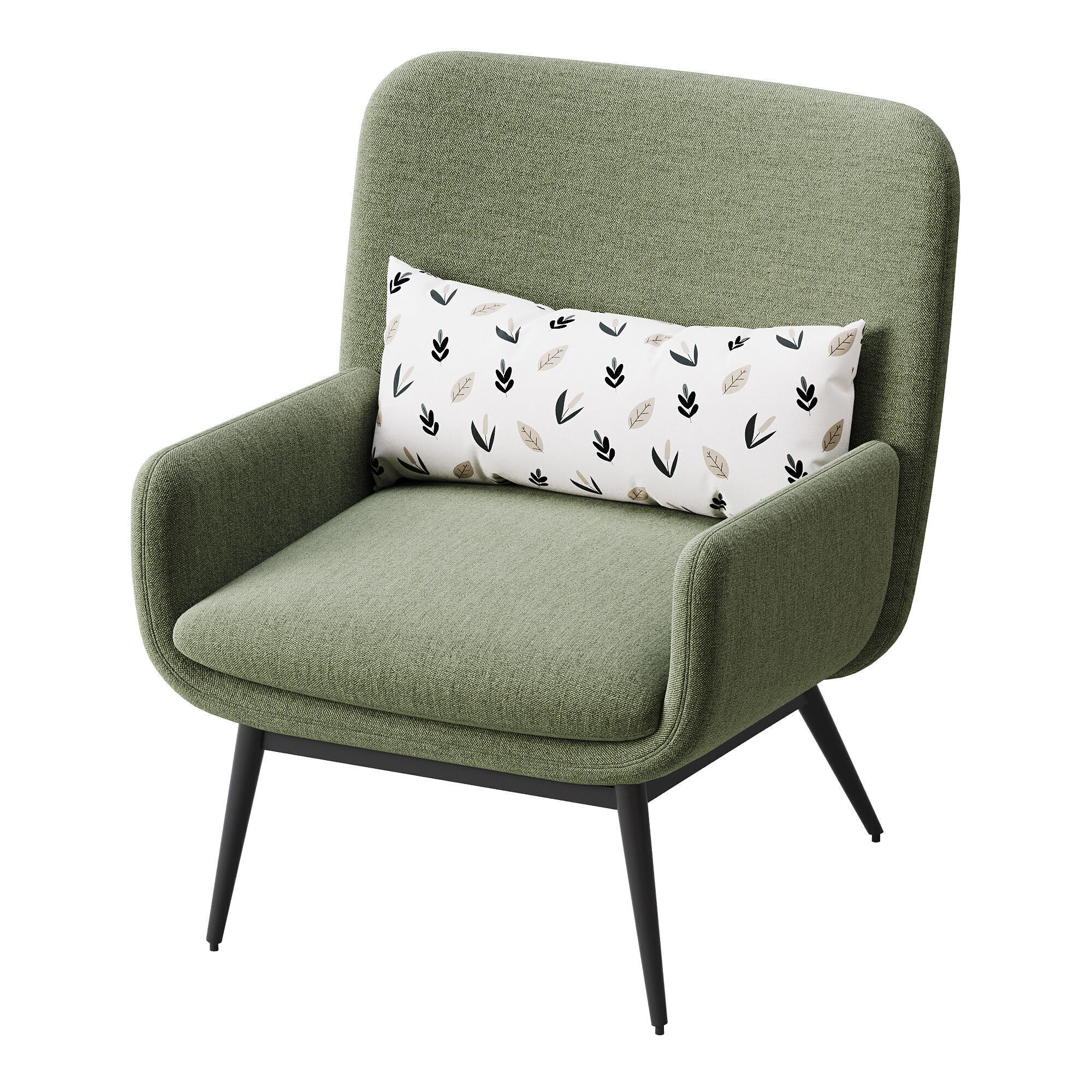 Cammy Armchair 3D model_11