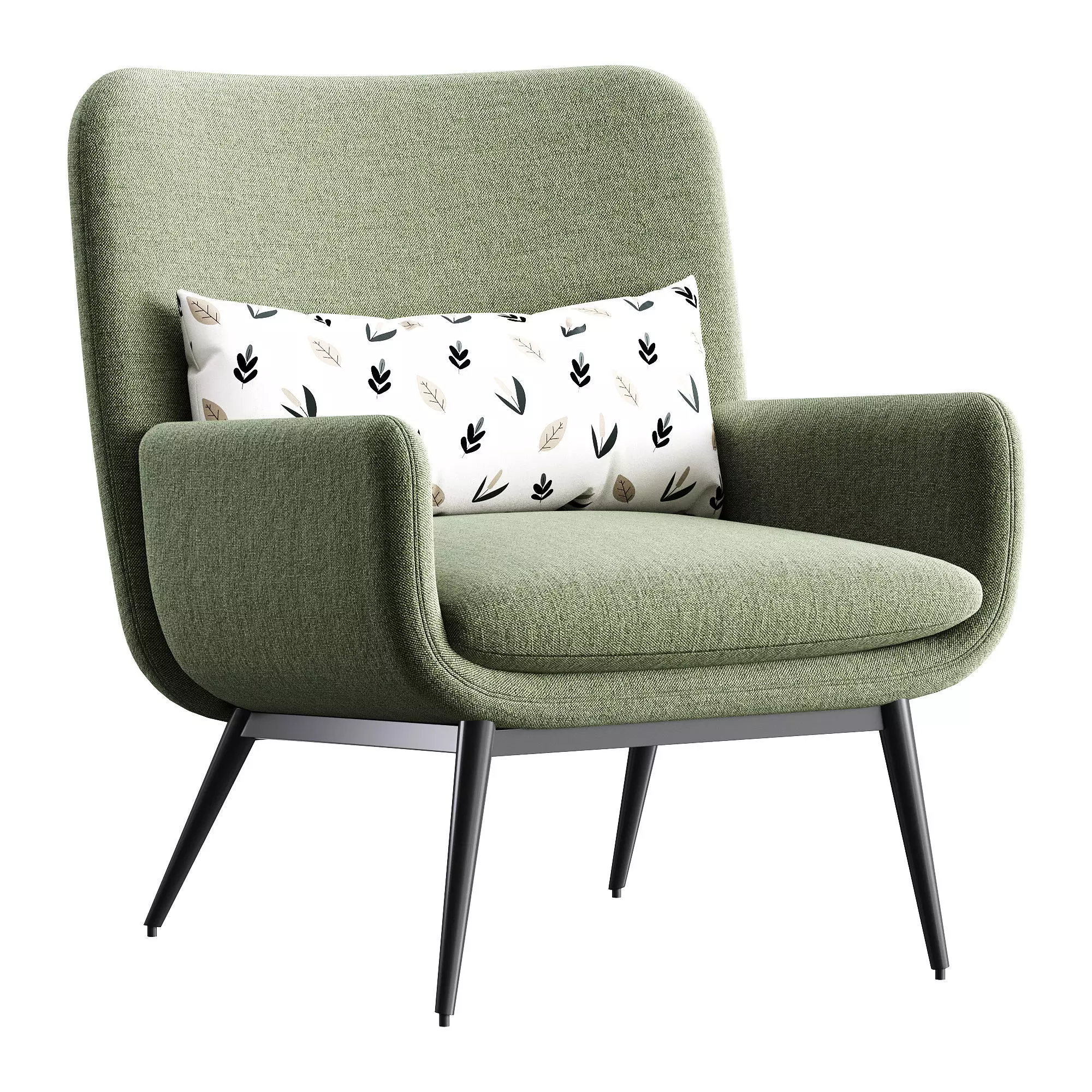 Cammy Armchair 3D model_0