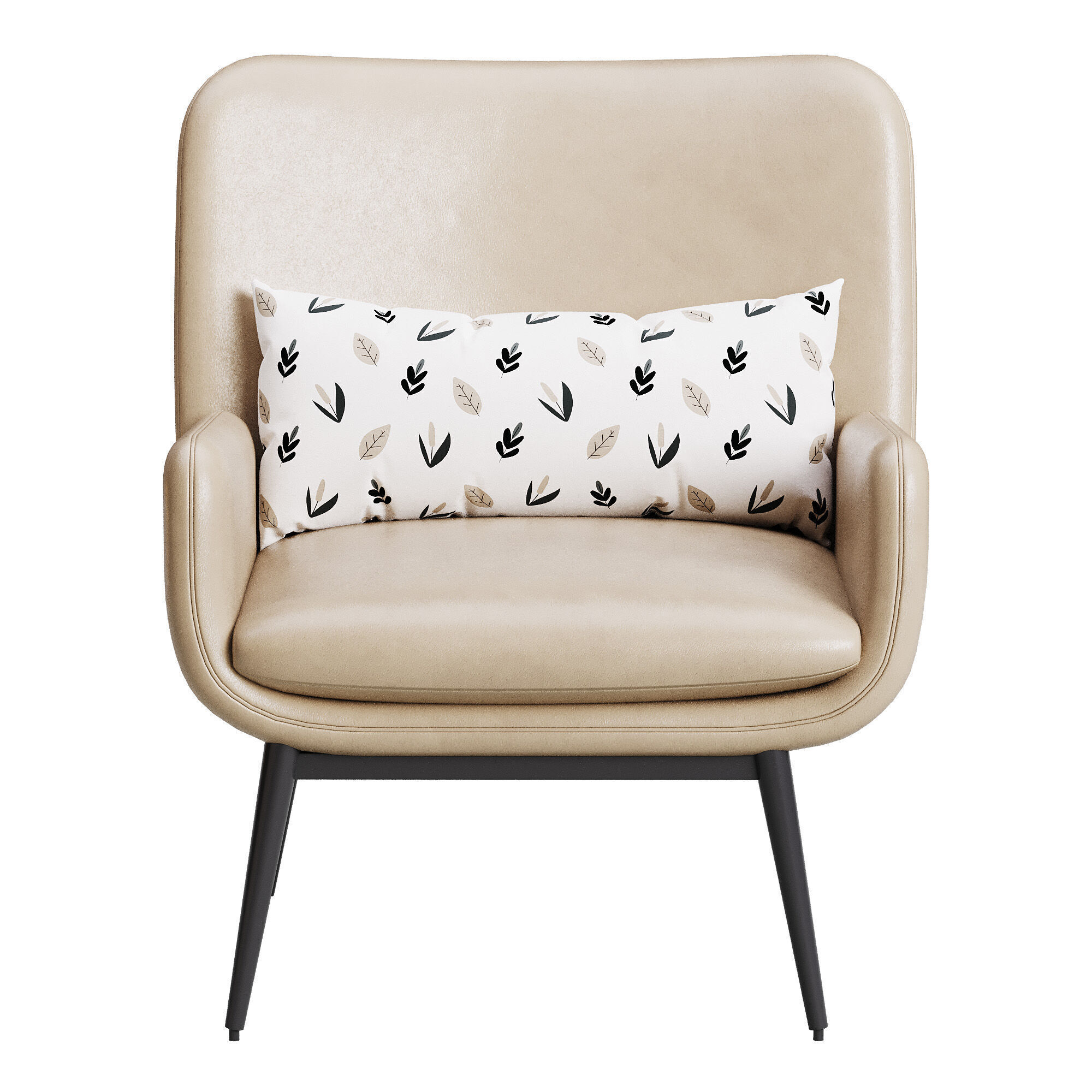 Cammy Armchair 3D model_6