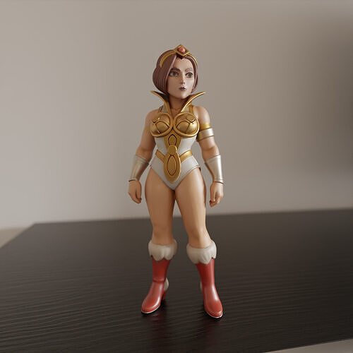 Teela 3D print model