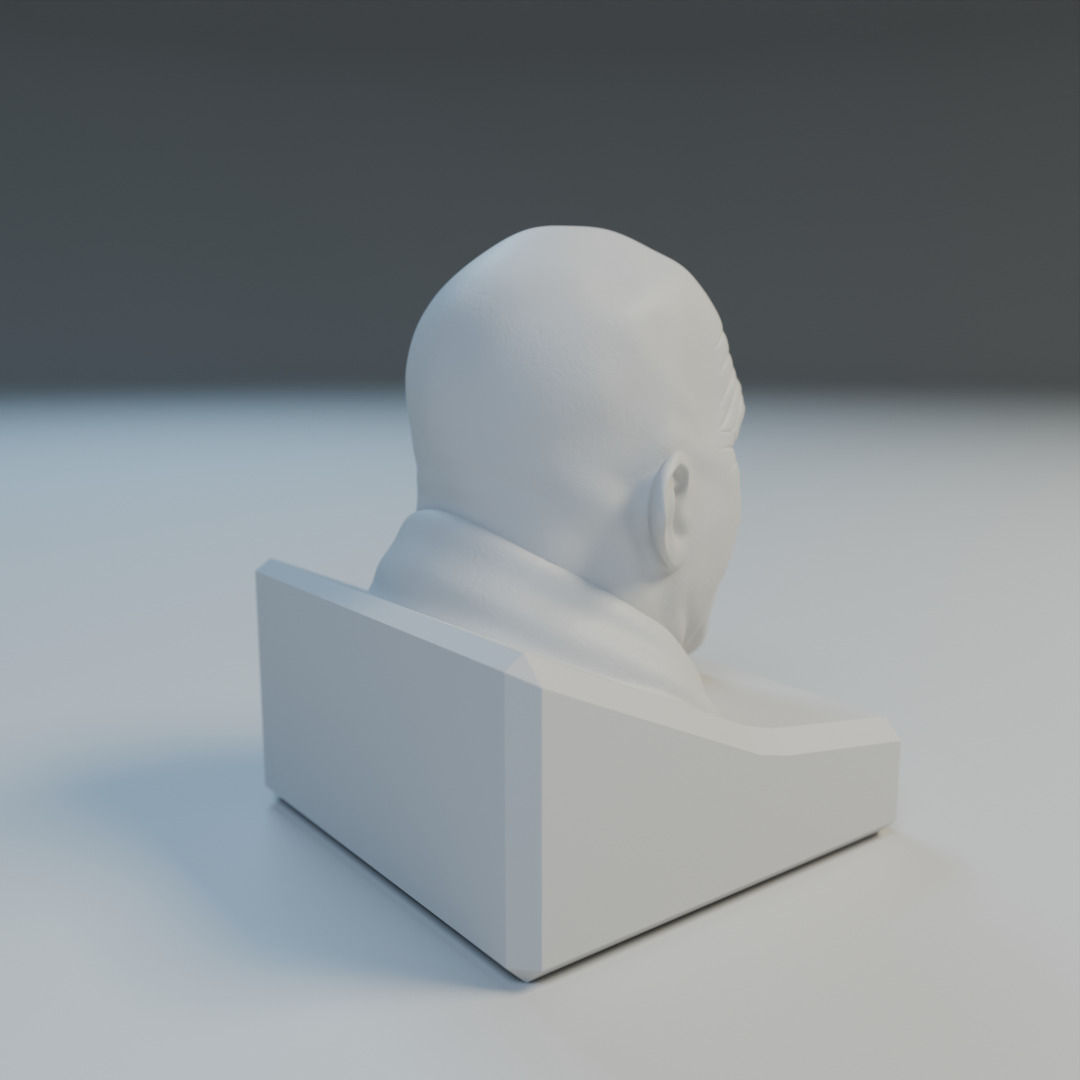 Uncle Fester - Tio Chico 3D print model_9