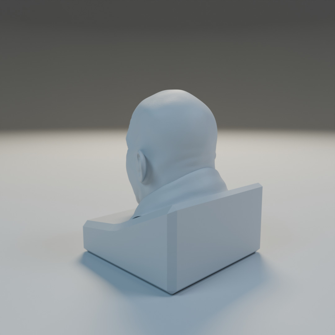 Uncle Fester - Tio Chico 3D print model_8