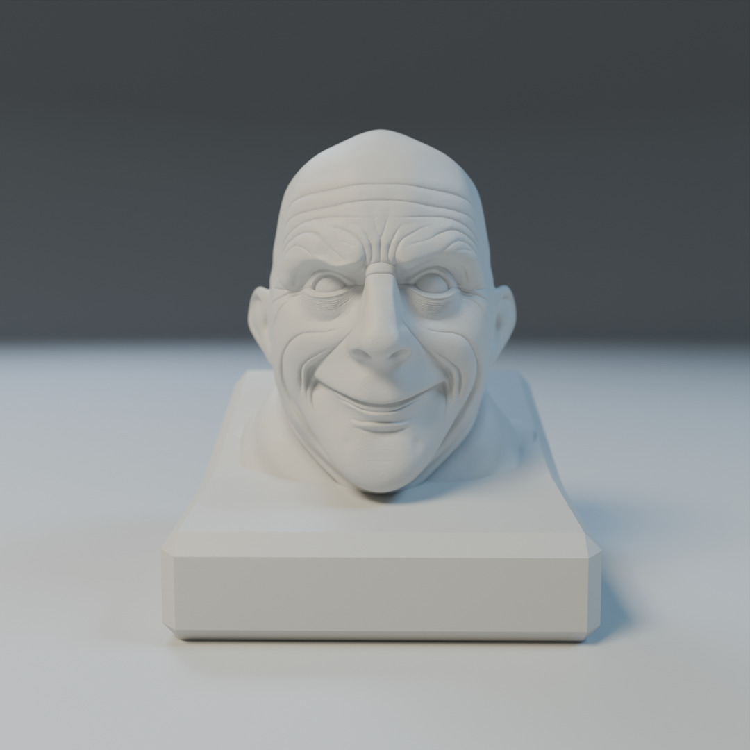 Uncle Fester - Tio Chico 3D print model_10
