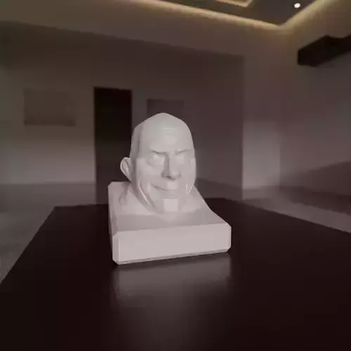 Uncle Fester - Tio Chico 3D print model Uncle Fester - Tio Chico 3D print model