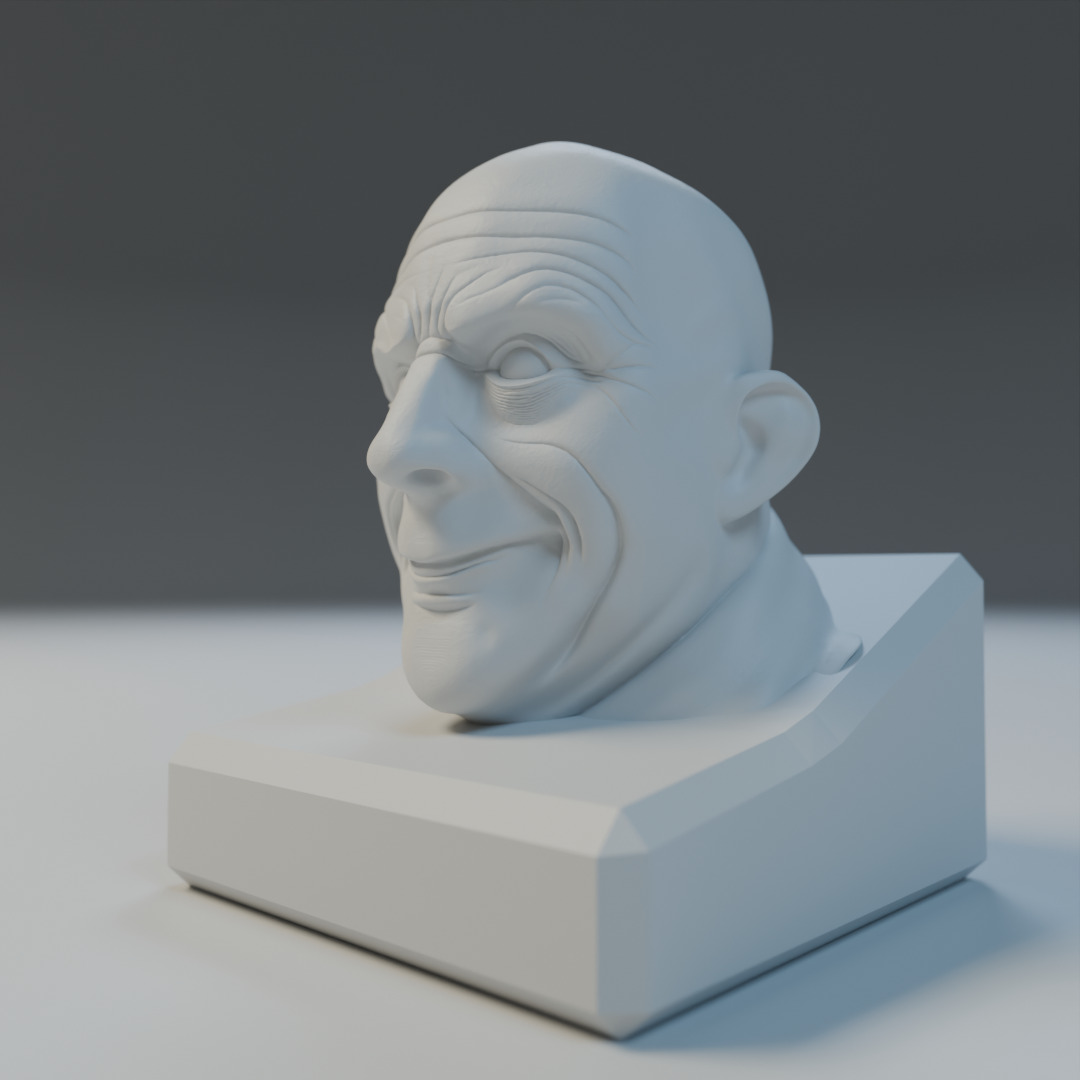 Uncle Fester - Tio Chico 3D print model_11