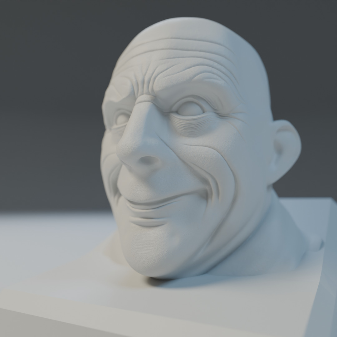 Uncle Fester - Tio Chico 3D print model_4
