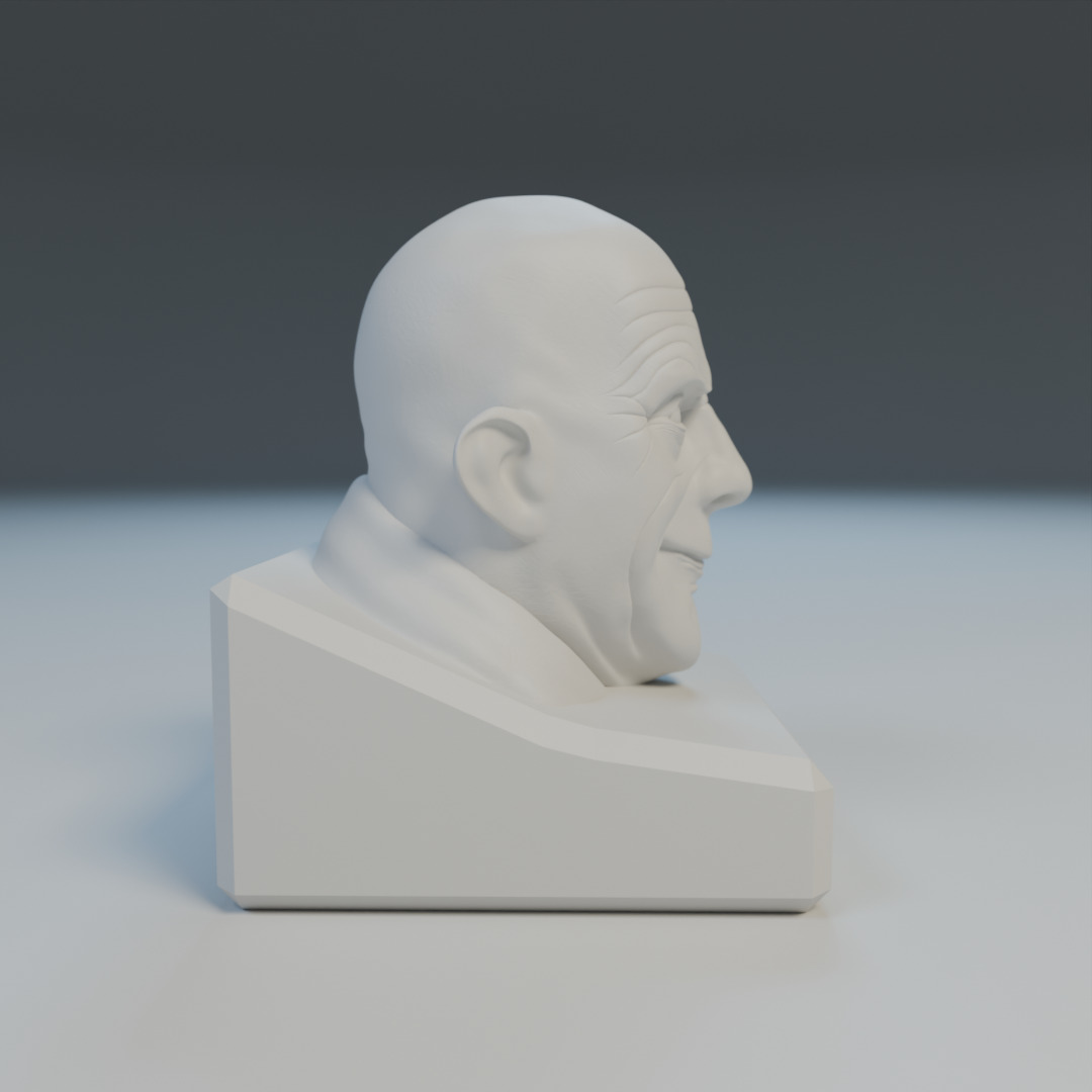 Uncle Fester - Tio Chico 3D print model_1