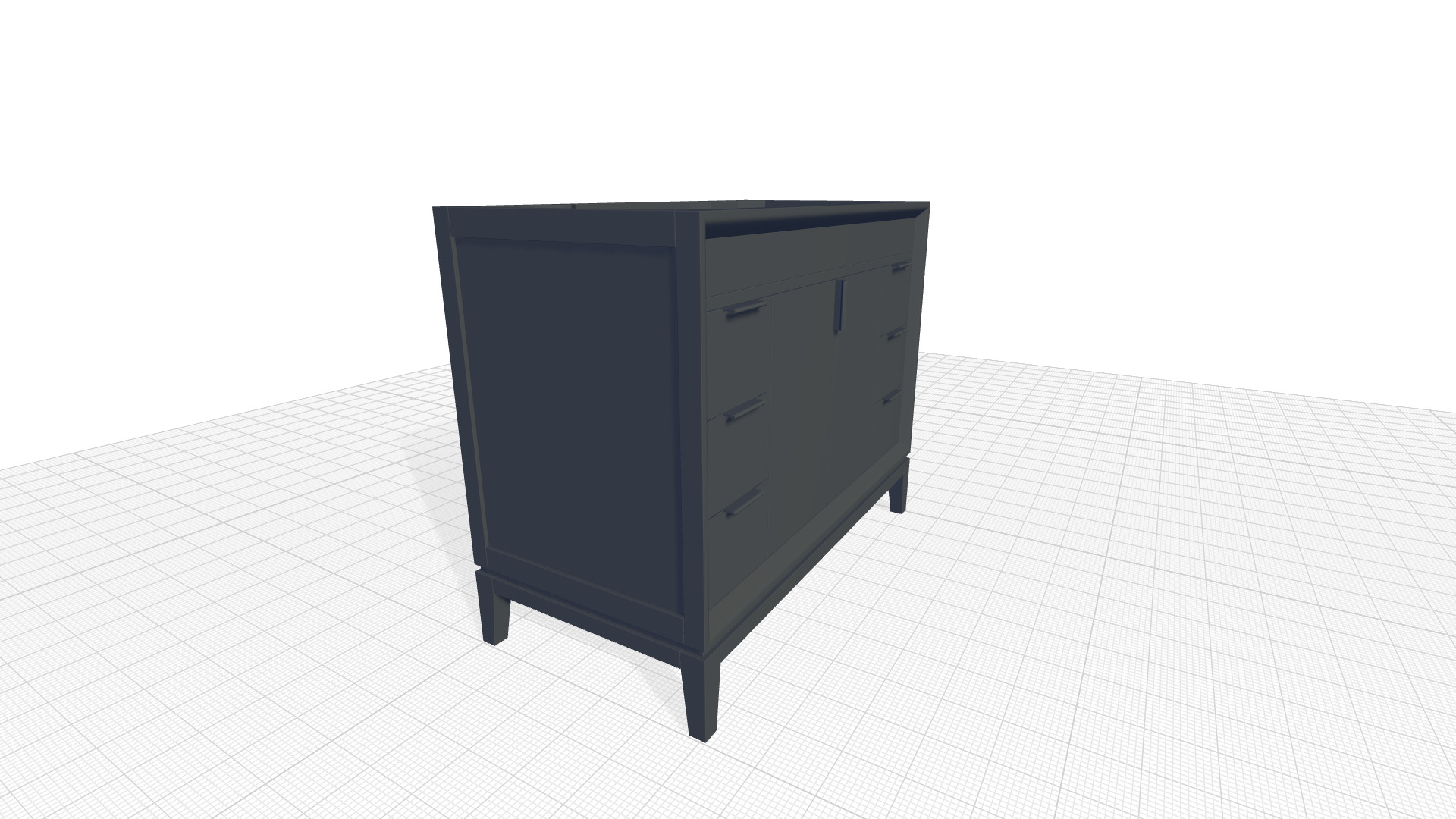 Ostro Bathroom Vanity  3D model_4