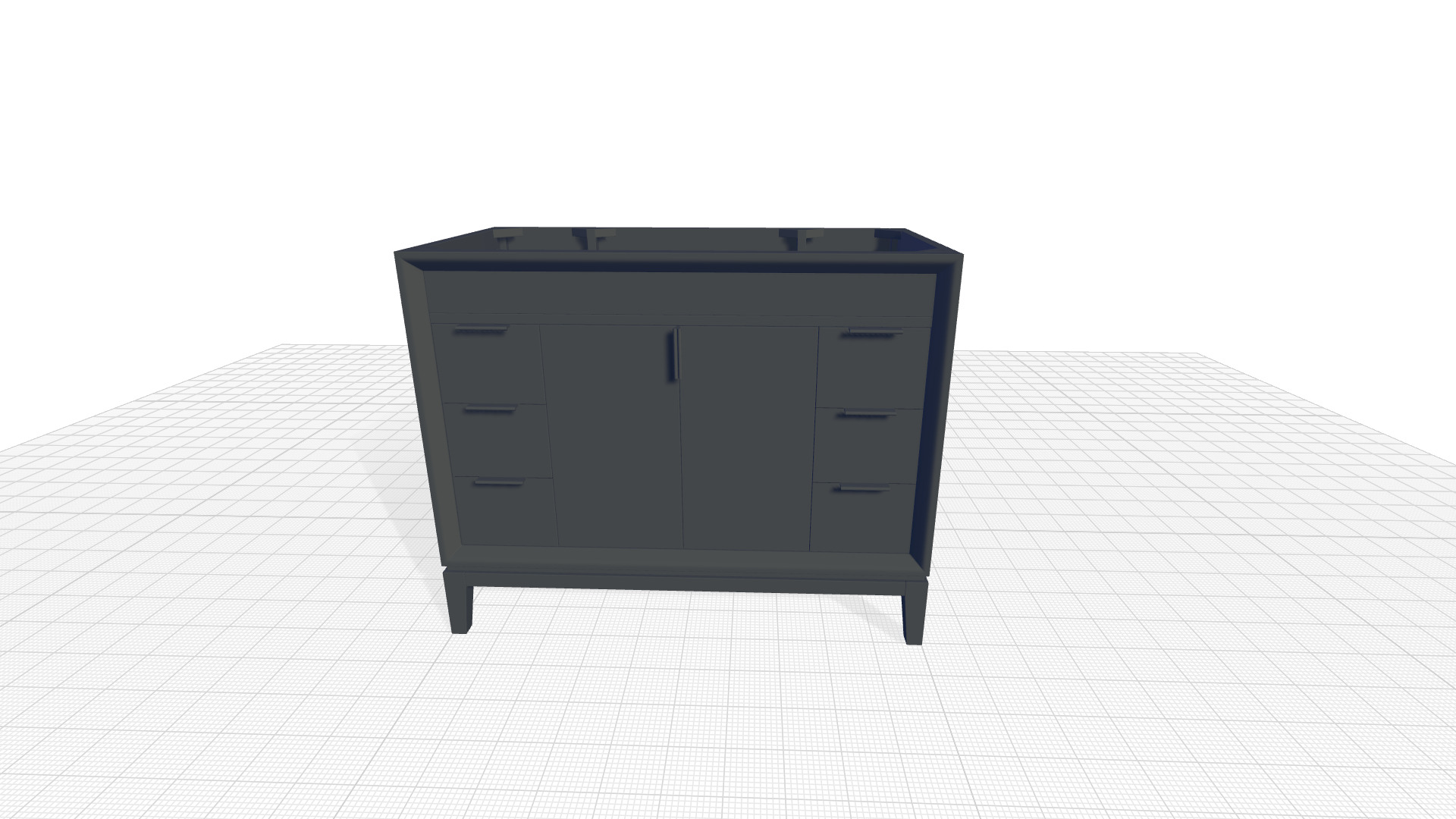 Ostro Bathroom Vanity  3D model_2