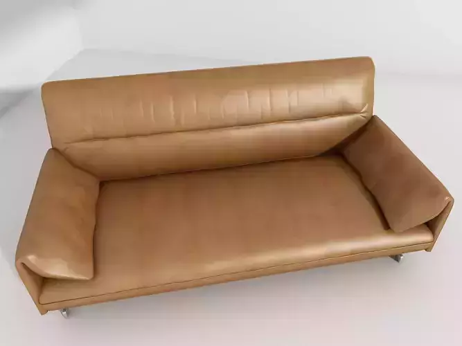  Double sofa 3D print model