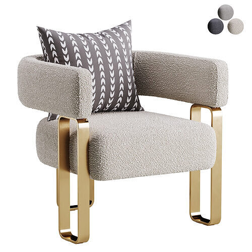 Chair Capricorn 3D model
