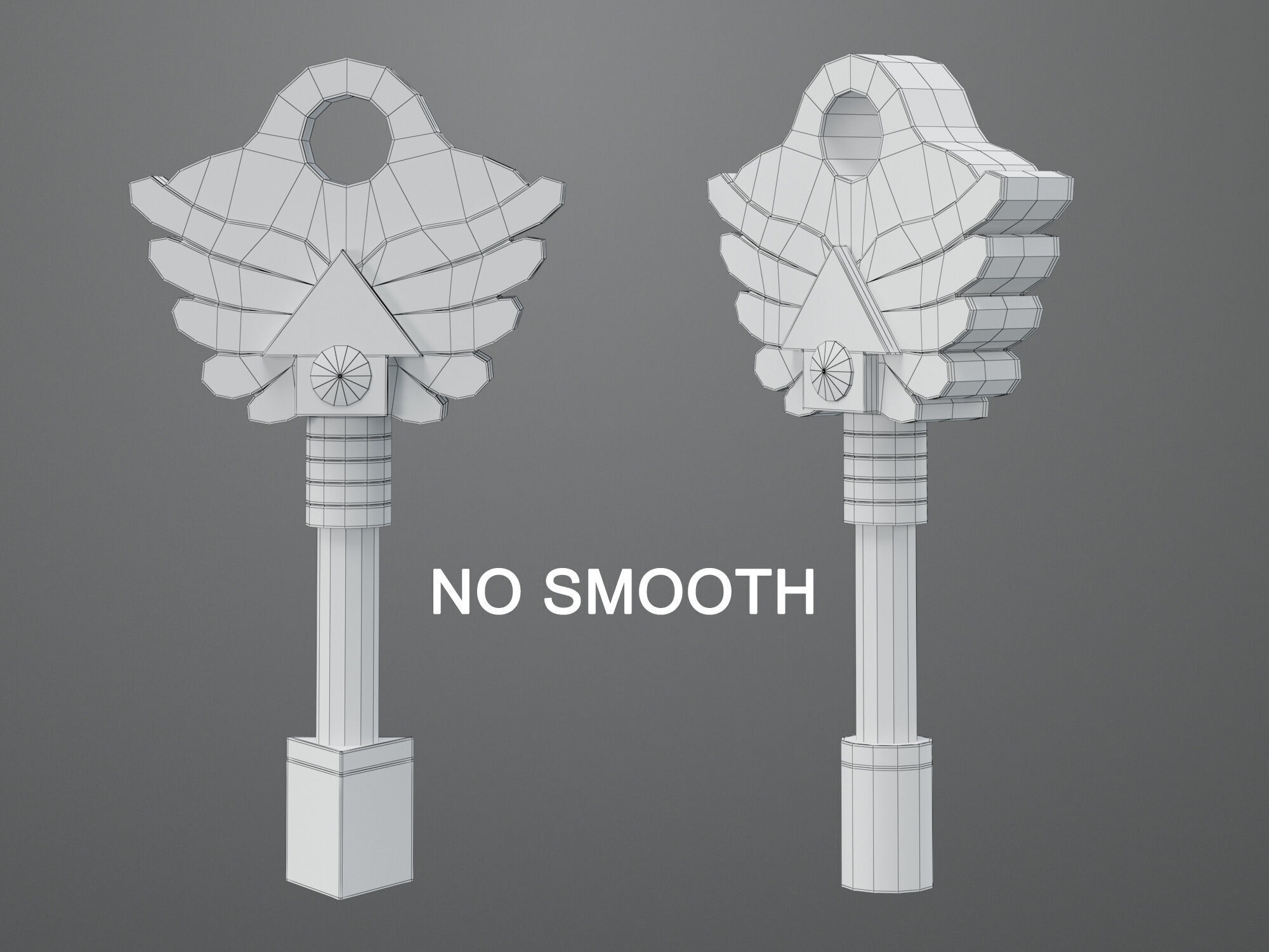 Squid Game season 3 knife and key  3D model_9