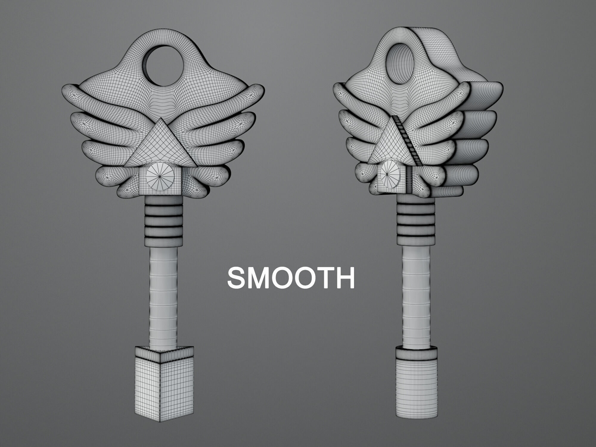 Squid Game season 3 knife and key  3D model_8