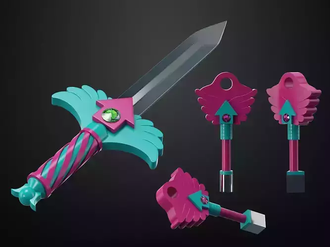 Squid Game season 3 knife and key 