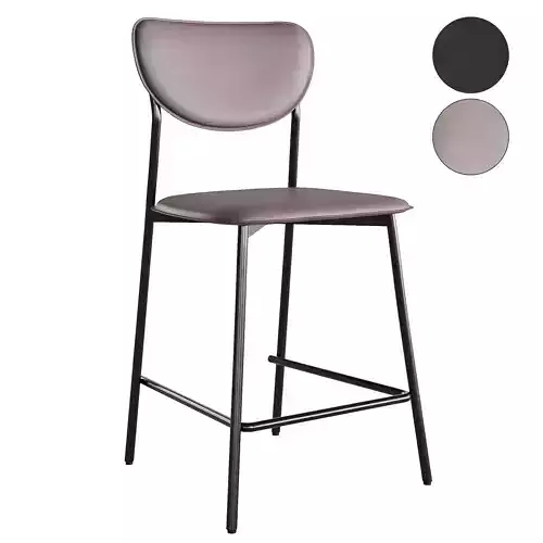 Minnie semi-bar stool