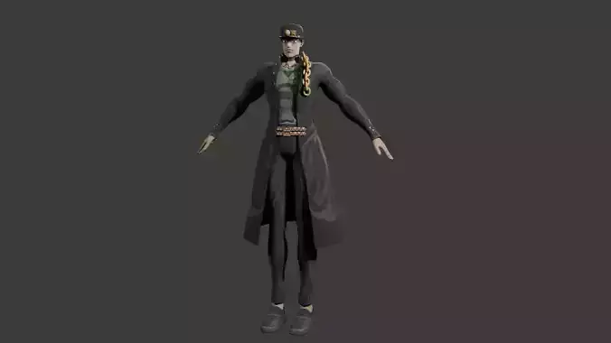 3D Jojo Low-poly 3D model