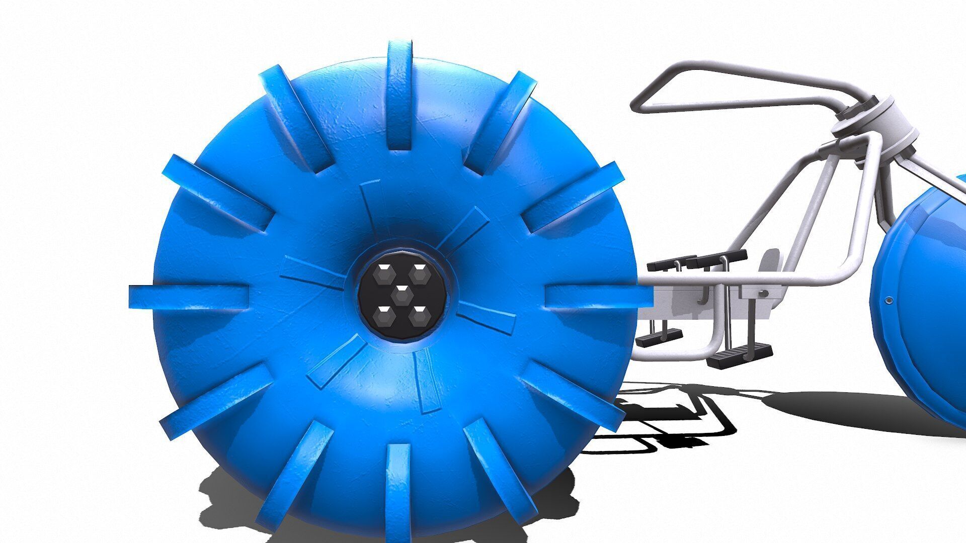 Water Trike Low-poly PBR Low-poly 3D model_44