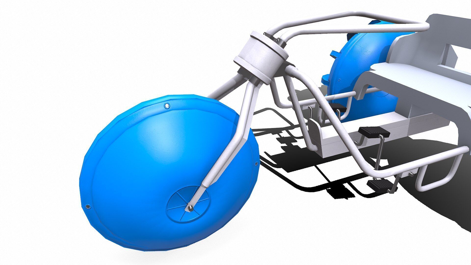 Water Trike Low-poly PBR Low-poly 3D model_40