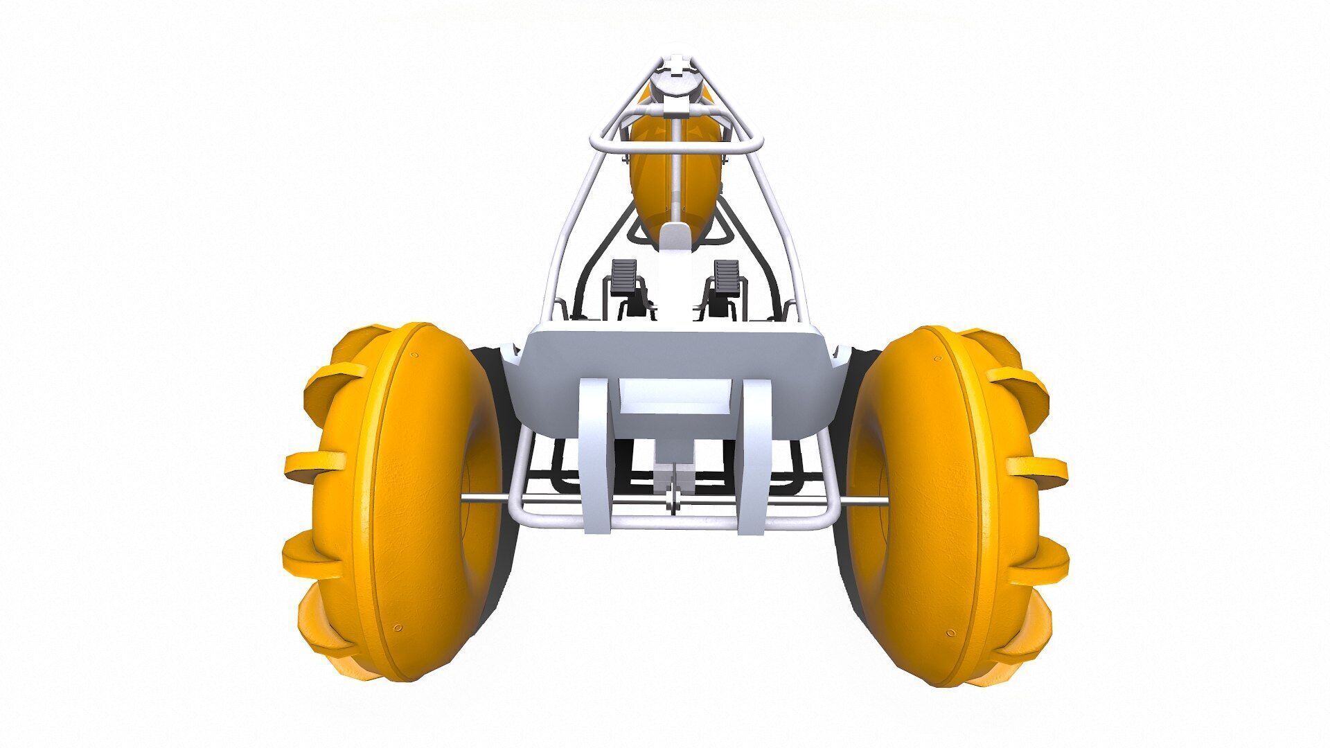 Water Trike Low-poly PBR Low-poly 3D model_24